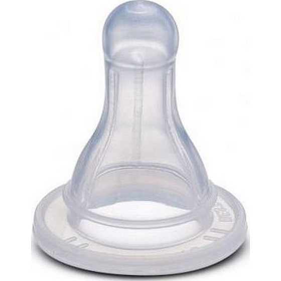 Baby Farlin Silikonsauger rund Brei (L) 12+ Monate 1 Stück