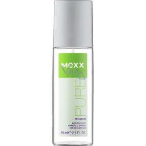 Mexx Pure Woman parfümiertes Deodorantglas 75 ml