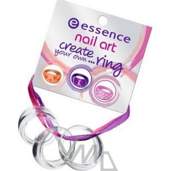 Essence Nail Art Erstellen Sie Ihre eigenen Ringringe zum Ausmalen von 3 Teilen