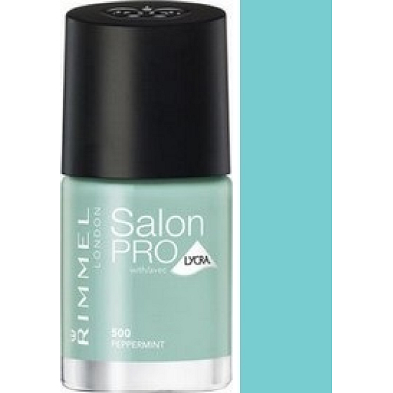 Rimmel London Salon Pro Lycra Nagellack 500 Pfefferminze 12 ml