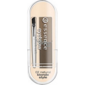 Essence Eyebrow Stylist Set zur Augenbrauenregulierung 02 Natural Blonde Style 2 g, Kosmetikset