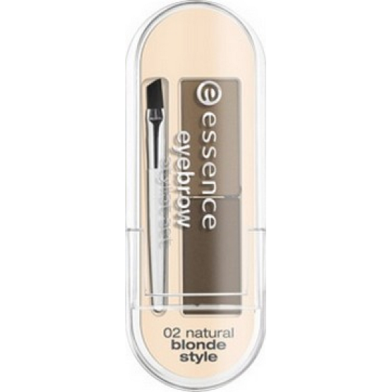 Essence Eyebrow Stylist Set zur Augenbrauenregulierung 02 Natural Blonde Style 2 g, Kosmetikset
