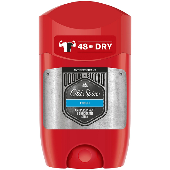 Old Spice Odor Blocker Frischer Antitranspirant Deodorant Stick für Männer 50 ml