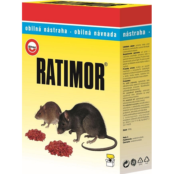 Ratimor Getreideköder an Nagetieren 600 g