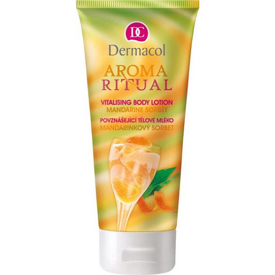Dermacol Aroma Ritual Mandarinensorbet Erhebende Körperlotion 200 ml