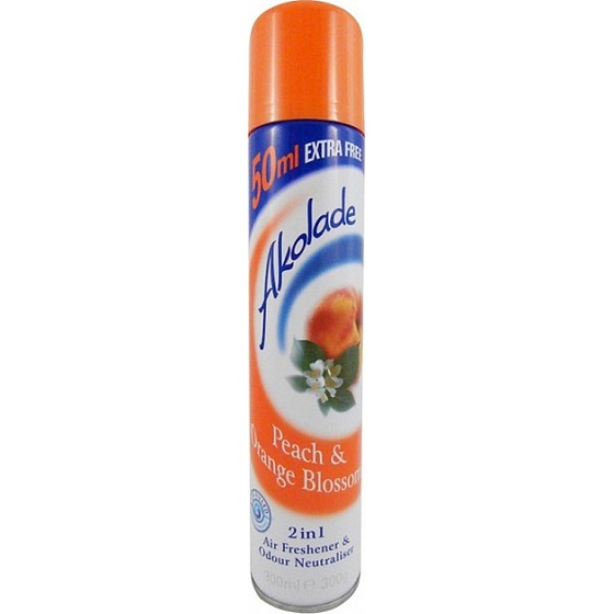 Akolade Peach & Orangenblüte 2in1 Lufterfrischer 300 ml
