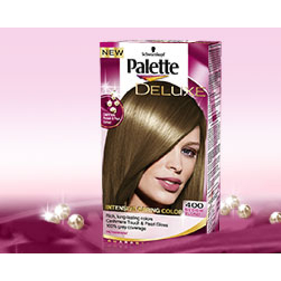 Schwarzkopf Palette Deluxe Haarfarbe 400 Mittelblond 115 ml