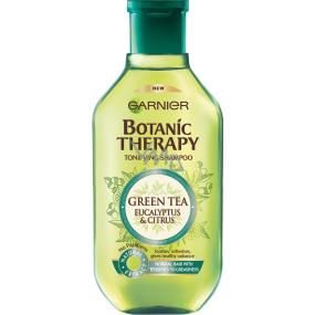 Garnier Botanic Therapy Grüner Tee, Eucalytus & Citrus Shampoo für schnell schmierendes Haar 250 ml