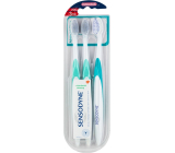 Sensodyne Advanced Clean extra weiche Zahnbürste für empfindliche Zähne 3 Stück