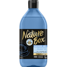 Nature Box Coconut Moisturizing Duschgel mit 100% kaltgepresstem Öl, geeignet für Veganer 385 ml