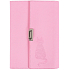 Albi Block in faltbarer PU-Hülle, gefüttert rosa 80 Blatt 14 cm x 19,5 cm x 2,3 cm