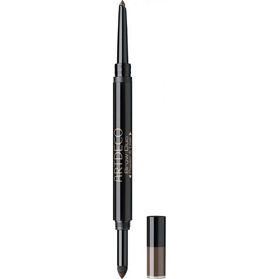 Artdeco Brow Duo Augenbrauenstift mit Schaumapplikator 12 Ebony 0,3 g