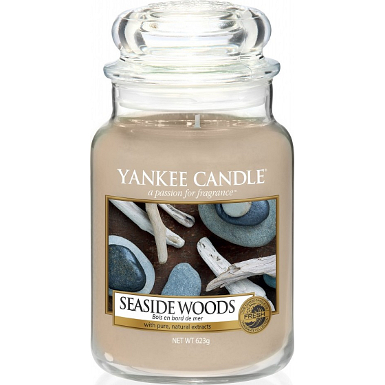 Yankee Candle Seaside Woods - Duftkerze Classic Seaside Woods Classic Large Glass 623 g