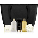 Baylis & Harding Sweet Tangerine und Grapefruit Bademilch 300 ml + Waschgel 300 ml + Toilettenseife 150 g + Körperlotion 130 ml + Waschlappen + Handtasche, Kosmetikset