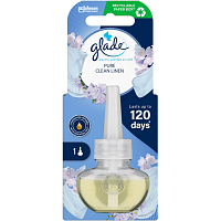Glade Nachfüllung Lufterfrischer Electric Pure Clean Linen, 20 ml