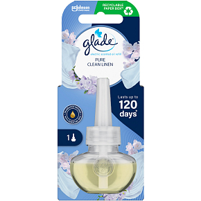 Glade Nachfüllung Lufterfrischer Electric Pure Clean Linen, 20 ml