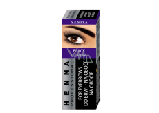 Venita Henna Professionelle Creme Augenbrauenfarbe Schwarz 1.0 Schwarz 2.5 g