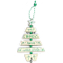 Albi Baumschmuck aus Holz Honza 13 cm
