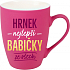 Albi Best Oma Samt Becher rosa 300 ml