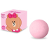 Line Friends Choco prickelnde Badekugel mit Erdbeerduft 100 g