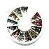 Nail Accessory Nagelschmuck Strasssteine, Tropfen Farbmix