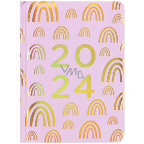 Albi Tagebuch 2024 wöchentlich Regenbogen 12 x 16,8 x 1,5 cm Albi Tagebuch 2024 wöchentlich Regenbogen 12 x 16,8 x 1,5 cm