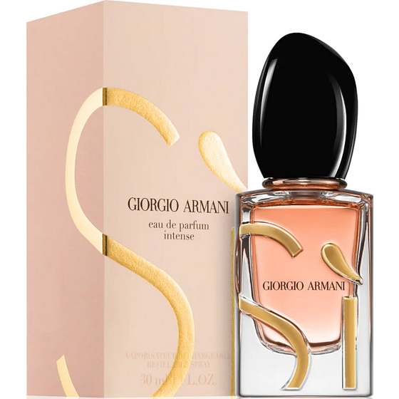 Giorgio Armani Sí Intense Parfümwasser nachfüllbarer Flakon für Frauen 30 ml