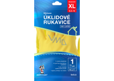 BALhome latex Reinigungshandschuhe, gelb, Größe XL