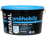 REMAL Schneeweiß hochweiße Farbe für Wände, 15+3 kg