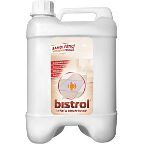 Bistrol selbstglänzende Wachsemulsion für Böden, 5 l