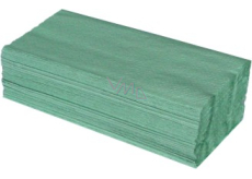 Z-Z Papierhandtücher gefaltet einlagig grün, 250 Stück