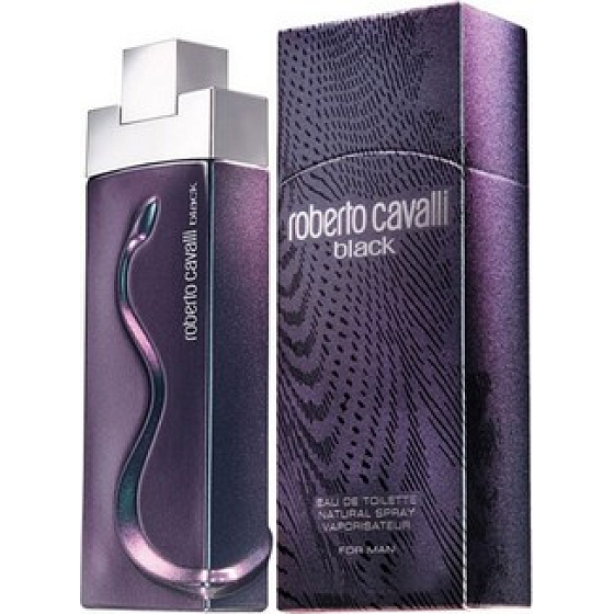 Roberto Cavalli Schwarzes Eau de Toilette für Herren 50 ml