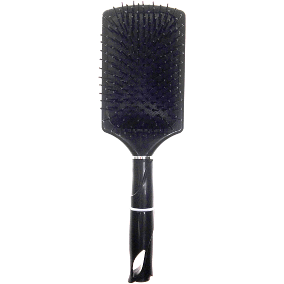 Flache Haarbürste 26 cm schwarz 40300