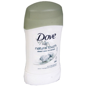 Dove Natural Touch Antitranspirant Deodorant Stick für Frauen 40 ml