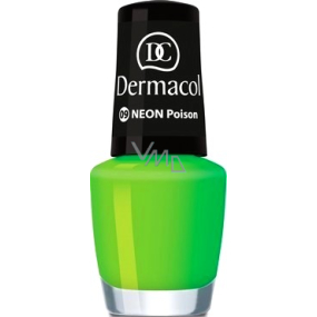 Dermacol Neon Polish Neon Nagellack 09 Neon Poison 5 ml