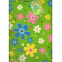 Nekupto Geschenk Papiertüte 32,5 x 26 x 13 cm Bunte Blumen 1 Stück 623 50