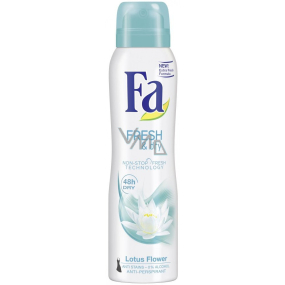 Fa Fresh & Dry Lotus Flower Antitranspirant Deodorant Spray für Frauen 150 ml