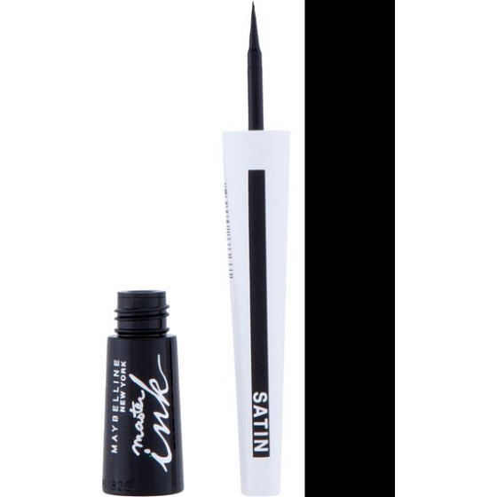 Maybelline Master Ink Präziser Satin Eyeliner 01 Luminous Black 3 g