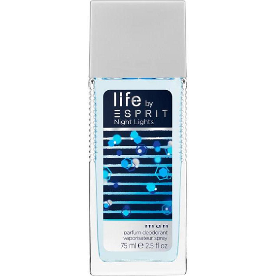 Esprit Night Lights Man parfümiertes Deodorantglas 75 ml