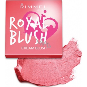 Rimmel London Royal Blush Creme Blush 002 Majestic Pink 3,5 g