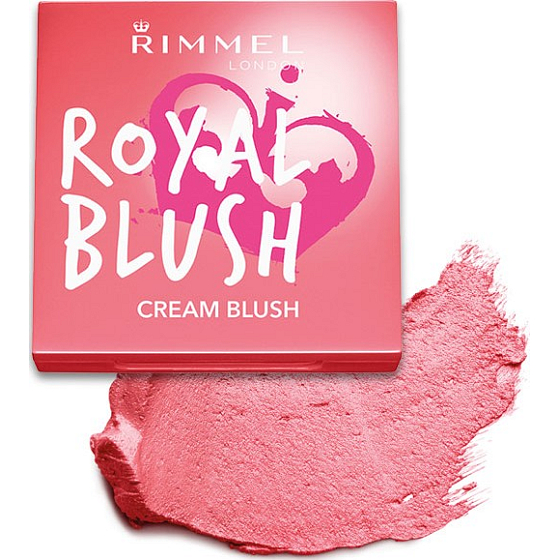 Rimmel London Royal Blush Creme Blush 002 Majestic Pink 3,5 g