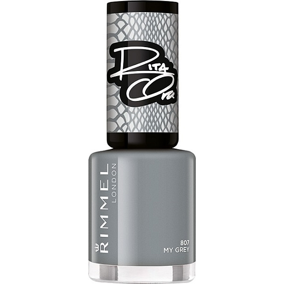 Rimmel London 60 Seconds Chameleon Colour by Rita Ora Nagellack 807 My Grey 8 ml