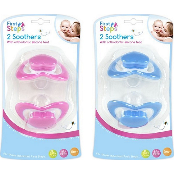 Erste Schritte Bpa Free Kieferorthopädische Silikondecke in Form eines Herzens 2 Stück