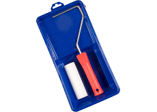 Spokar Moltopren Farbroller mit Halter und Wanne, 100 mm