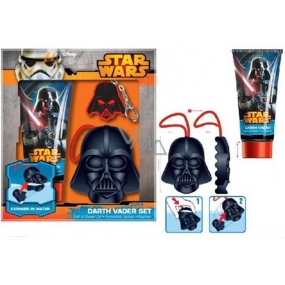 Disney Star Wars Darth Vader Duschgel 150 ml + Waschschwamm + Schlüsselring, Kosmetikset