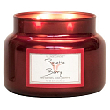 Village Candle Rose und rote Früchte - Rosette Berry Duftkerze im Glas 2 Dochte 262 g