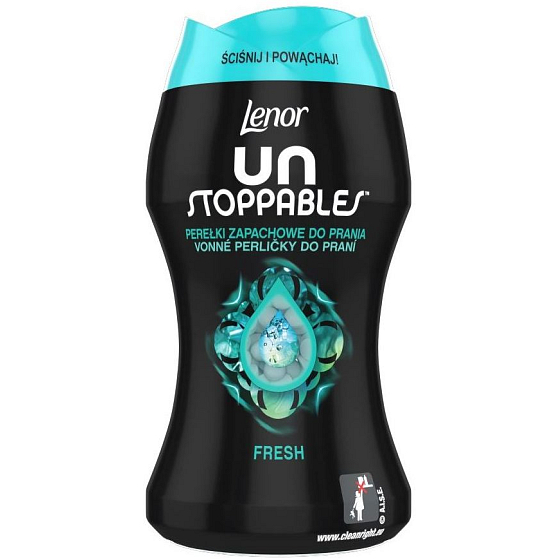 Lenor Unstoppables Fresh - Frische Duftperlen für die Waschmaschine verleihen der Wäsche einen intensiven frischen Duft bis zur nächsten Wäsche 140 g