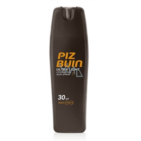 Piz Buin Ultra Light SPF30 ultraleichte Feuchtigkeitsflüssigkeit zum Bräunen von 200 ml Spray