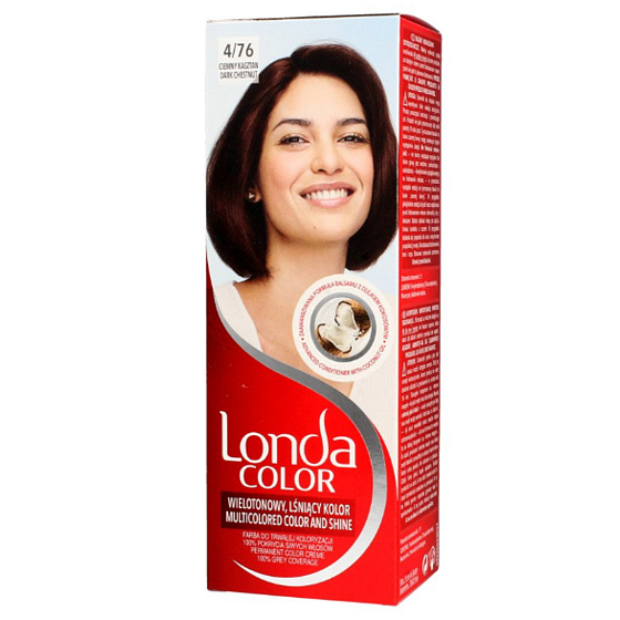 Londa Color Haarfarbe 4/76 Dunkel Kastanie