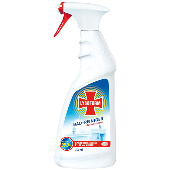 Lysoform Badezimmer Desinfektionsflüssigreiniger Sprühflasche 750 ml